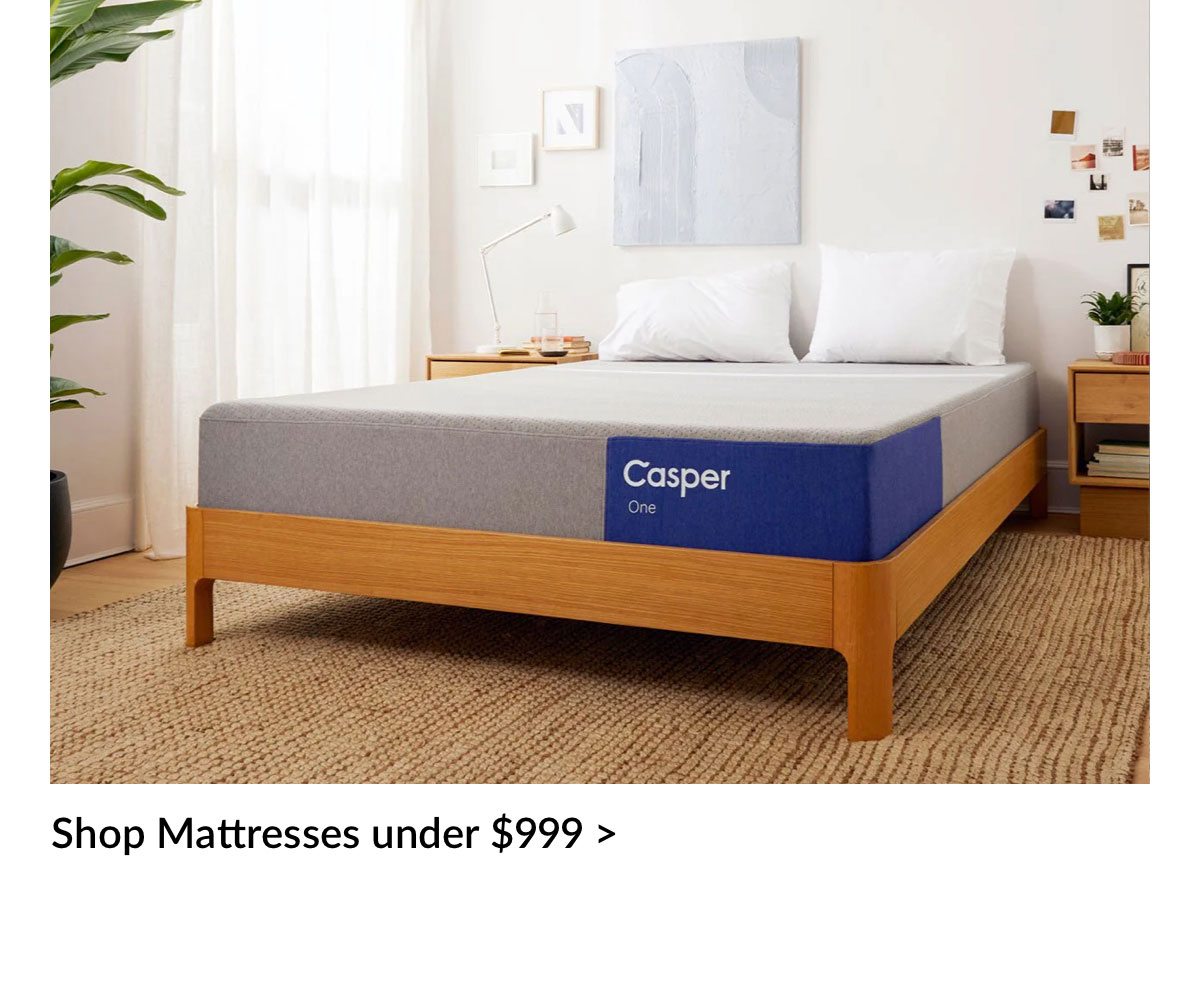 Shop Mattresses under $999
