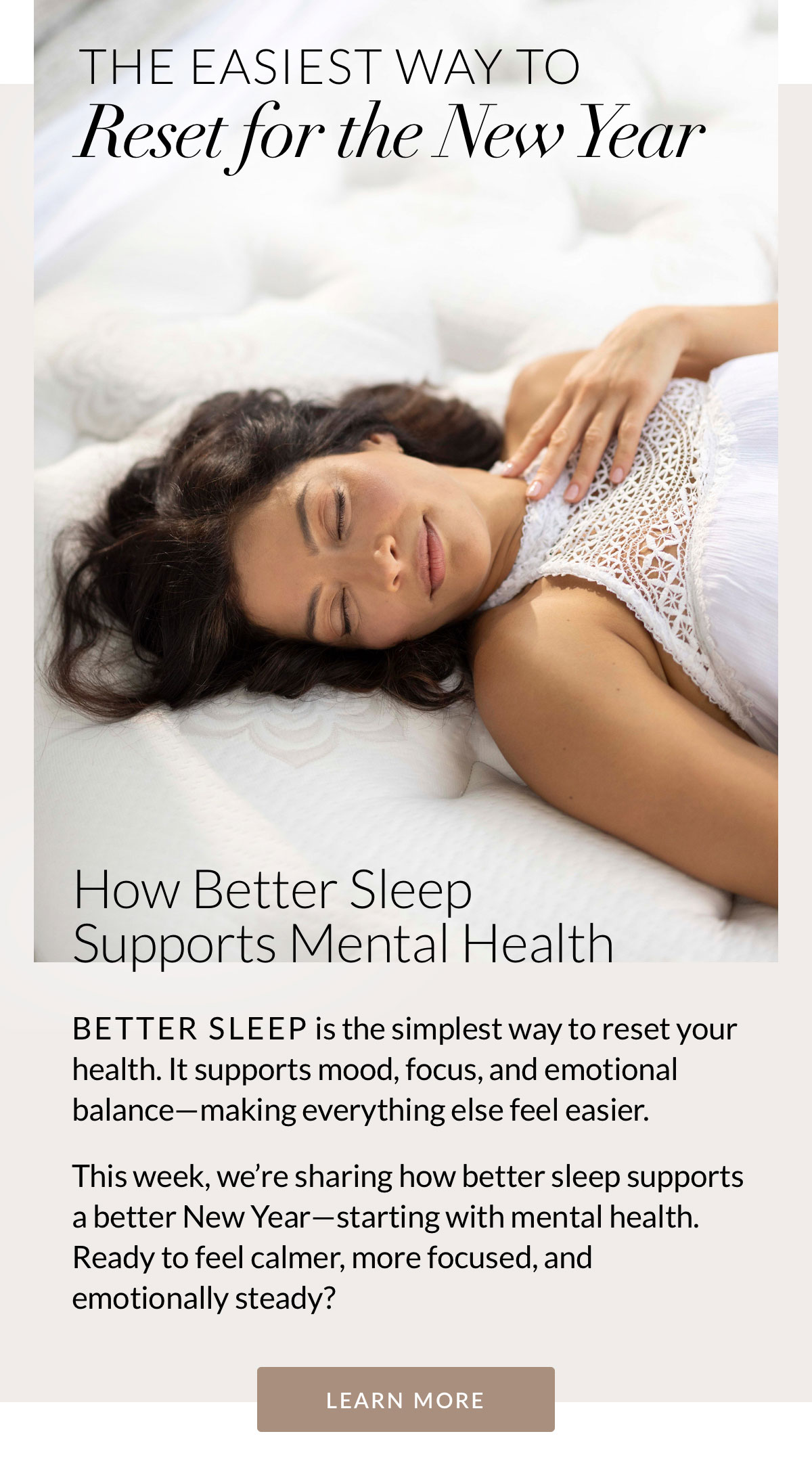 The Easiest Way to Reset for the New Year