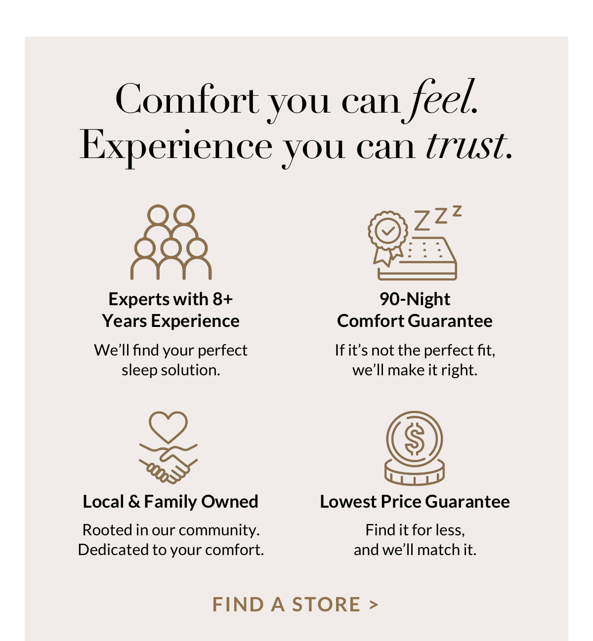 FIND A STORE