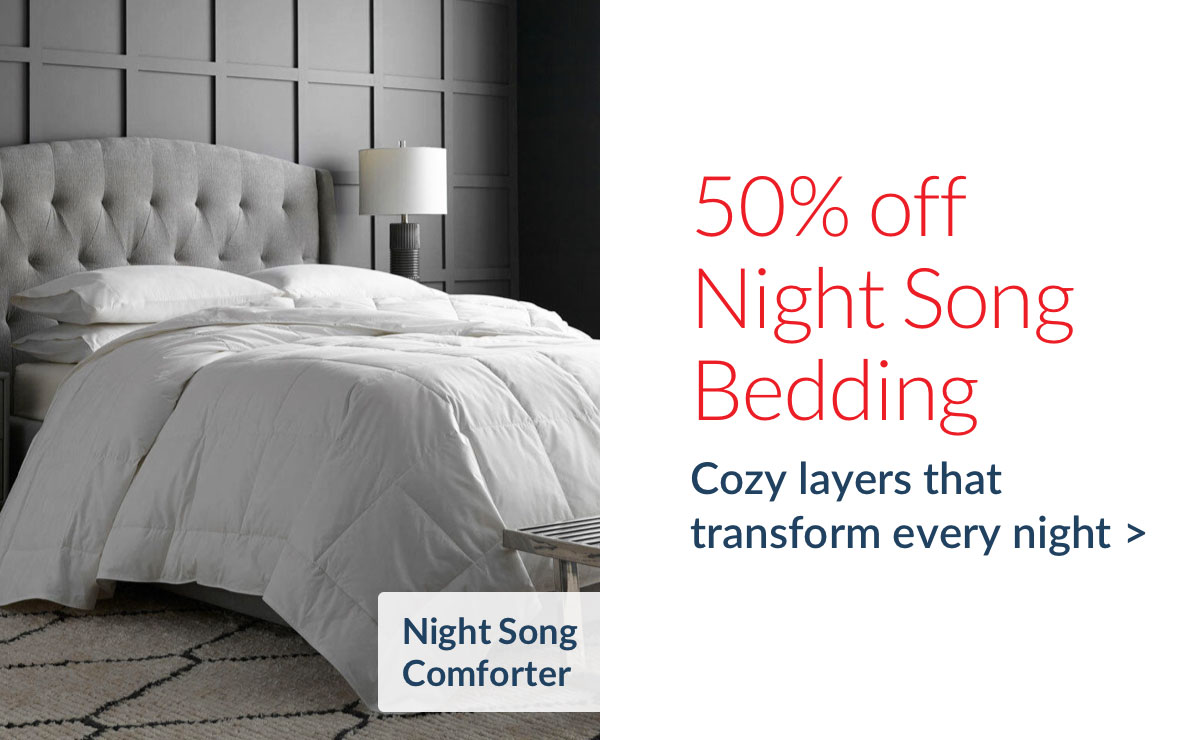 50% off Night Song Bedding