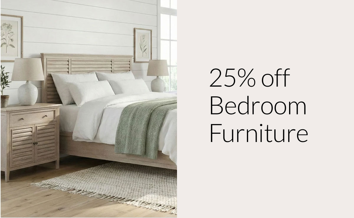 25% off Bedroom Furniture