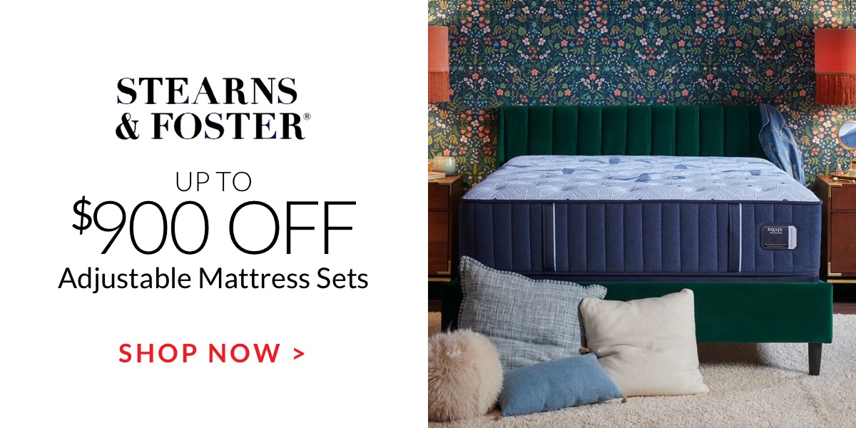 Save on Stearns & Foster