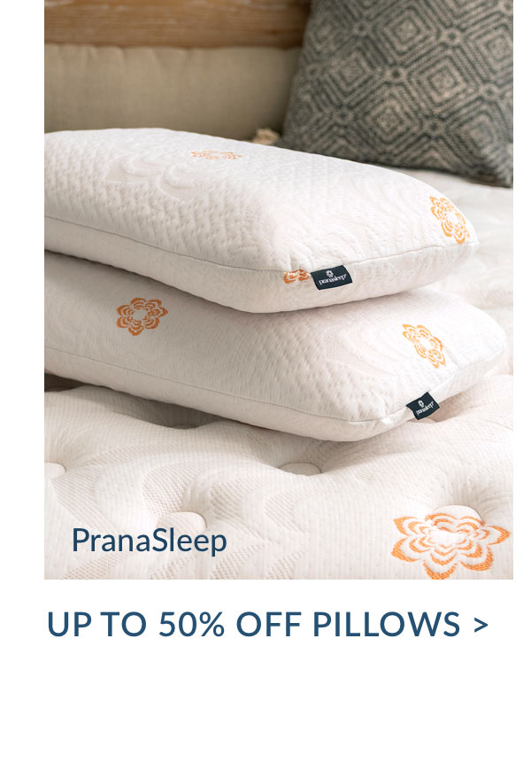 Up to 50% OFF Pillows