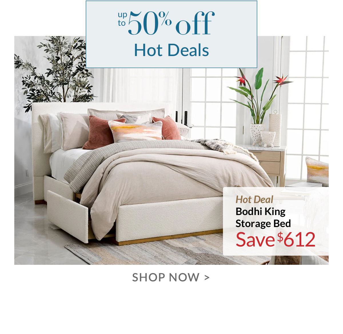 Up to 50% off Hot Deals
