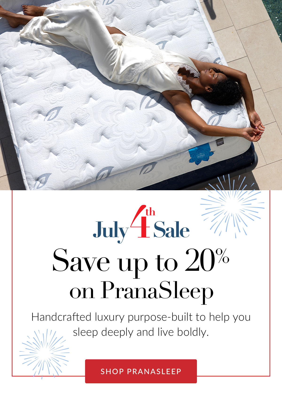 Save up to 20% on PranaSleep
