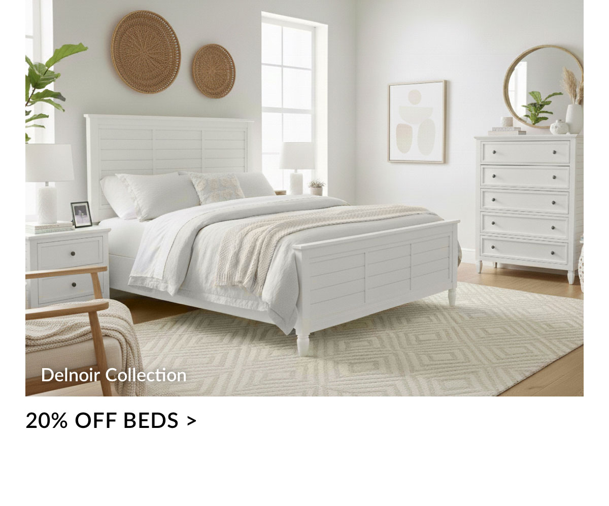 20% off Beds