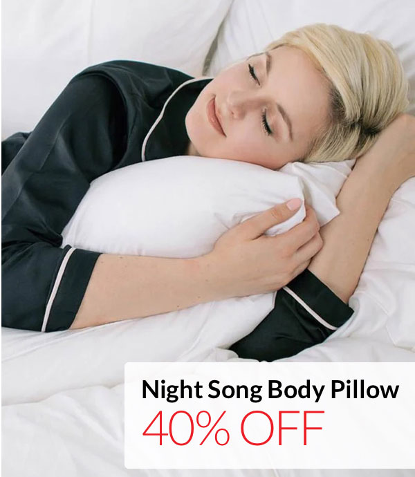 40% off Night Song Body Pillow