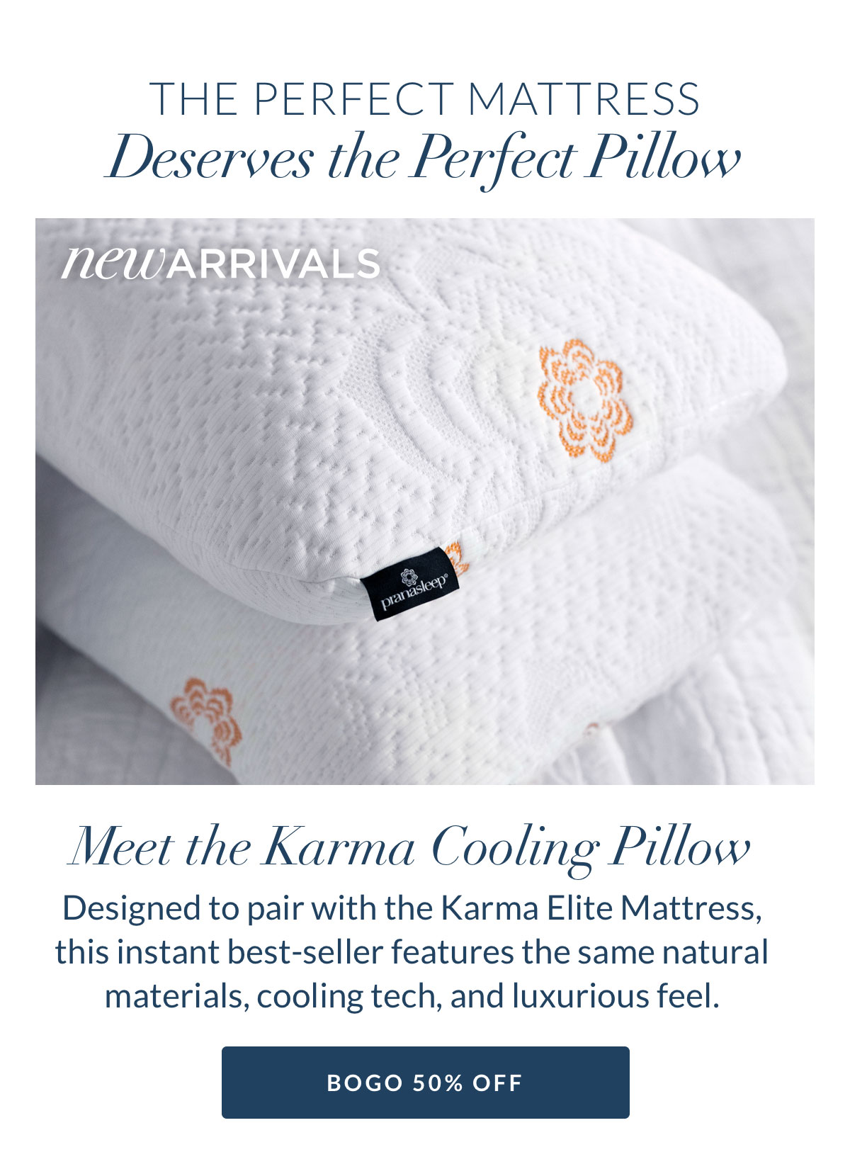 Karma Cooling Pillow BOGO 50% off