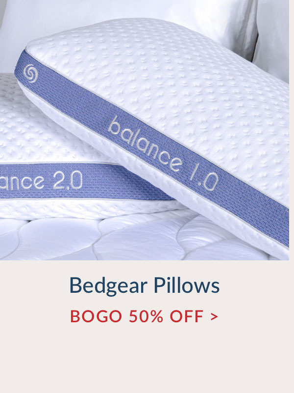 Bedgear Pillows - BOGO 50% off