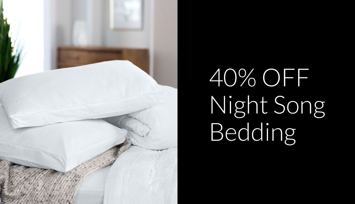 40% off Night Song Bedding