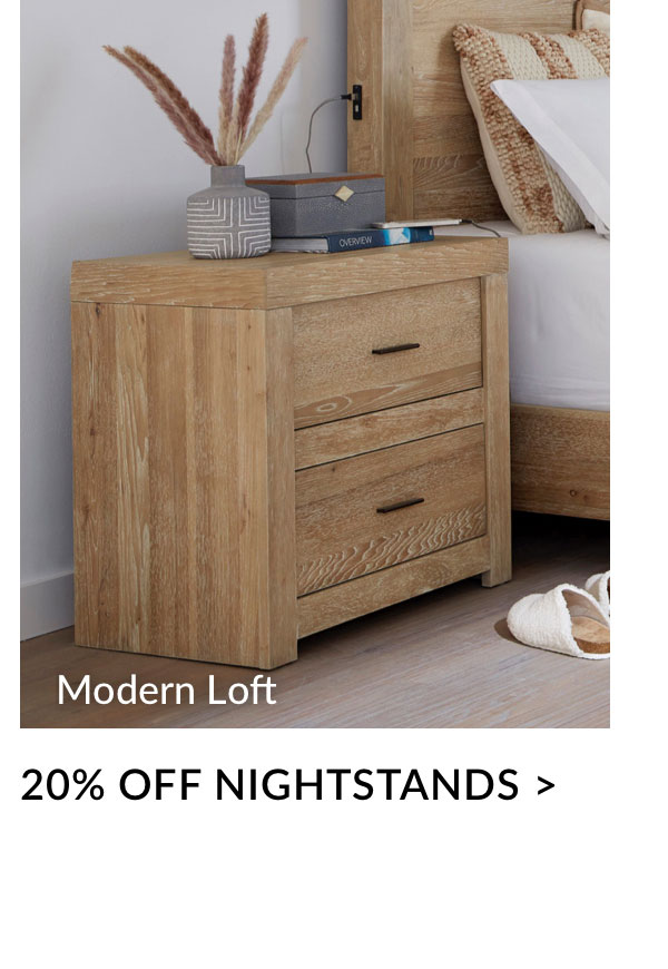 20% off Nightstands
