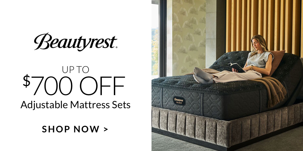 Save up to $700 on Beautyrest Adjustable Mattress Sets Save up to $700 on Beautyrest Adjustable Mattress Sets