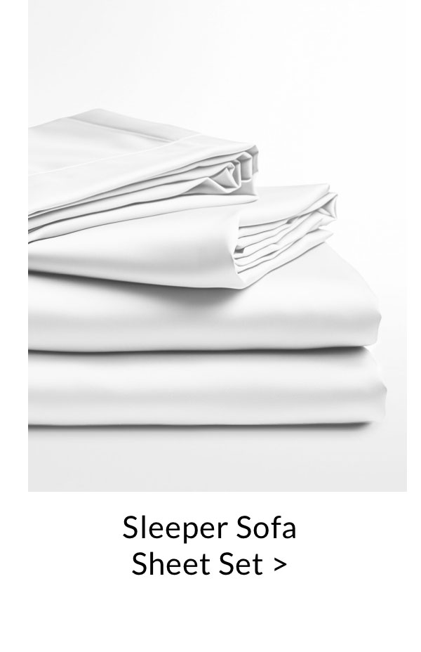 Sleeper Sofa Sheet Set