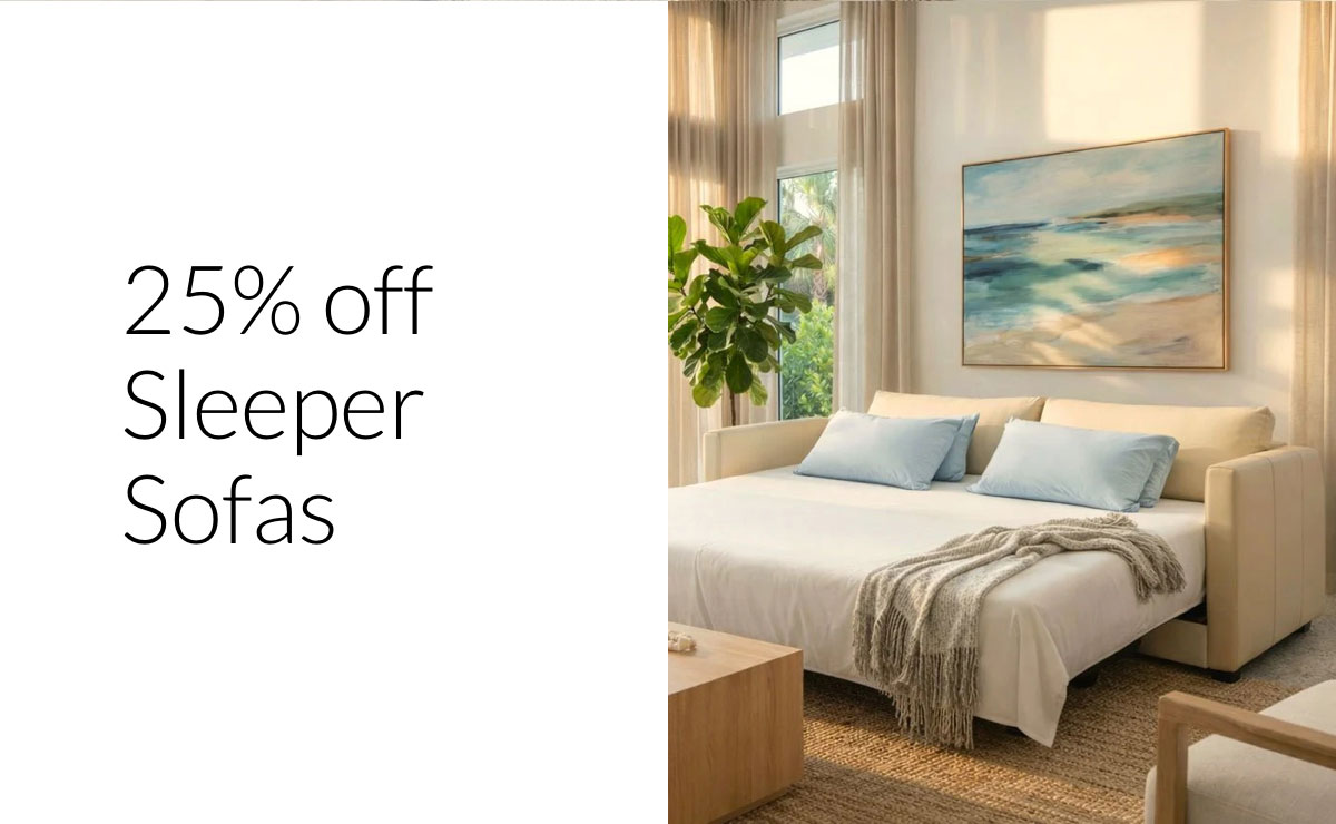 25% off Sleeper Sofas