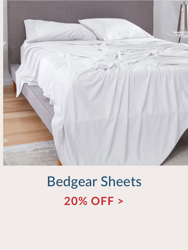 20% OFF Bedgear Sheets