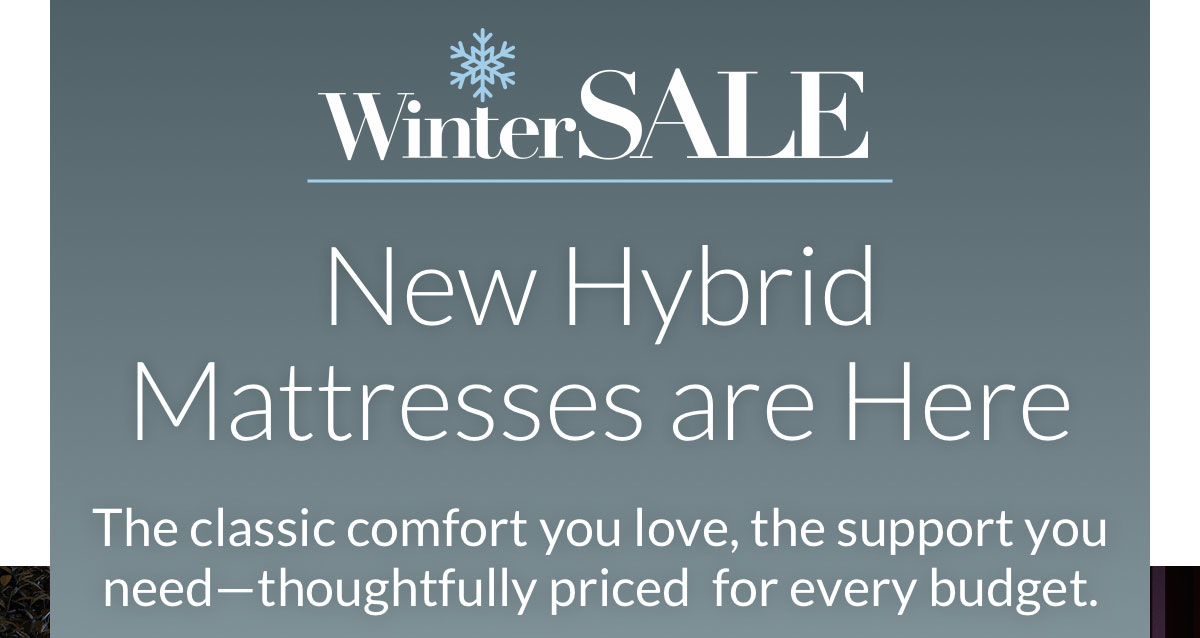 New Hybrid Mattresses are Here