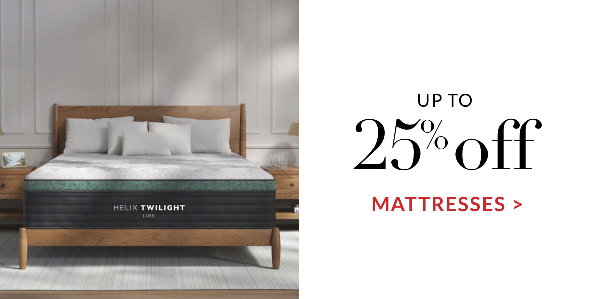 Up to 25% off Mattresses