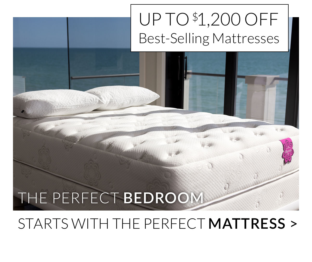 Up to $1,200 off Best-Selling Mattresses