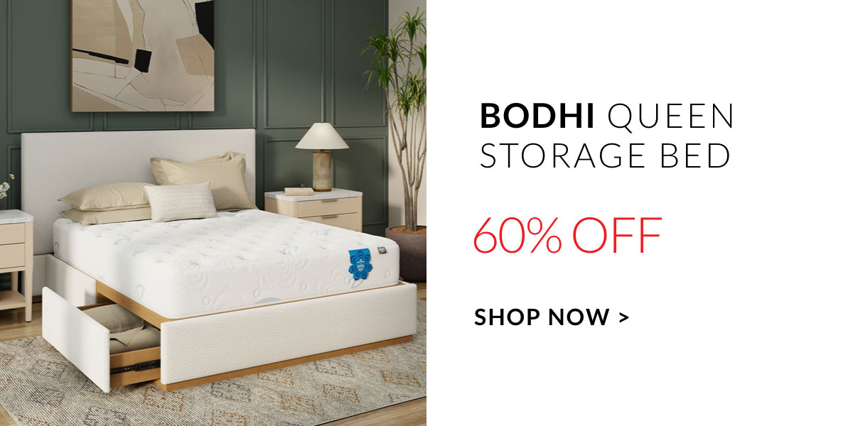 60% off HUGO QUEEN STORAGE BED