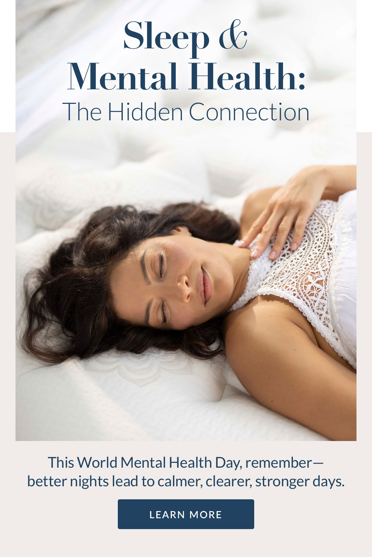 Sleep & Mental Health: The Hidden Connection