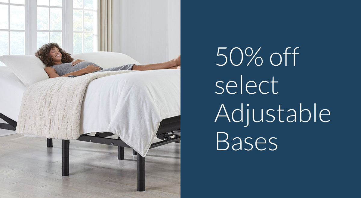50% off select adjustable bases
