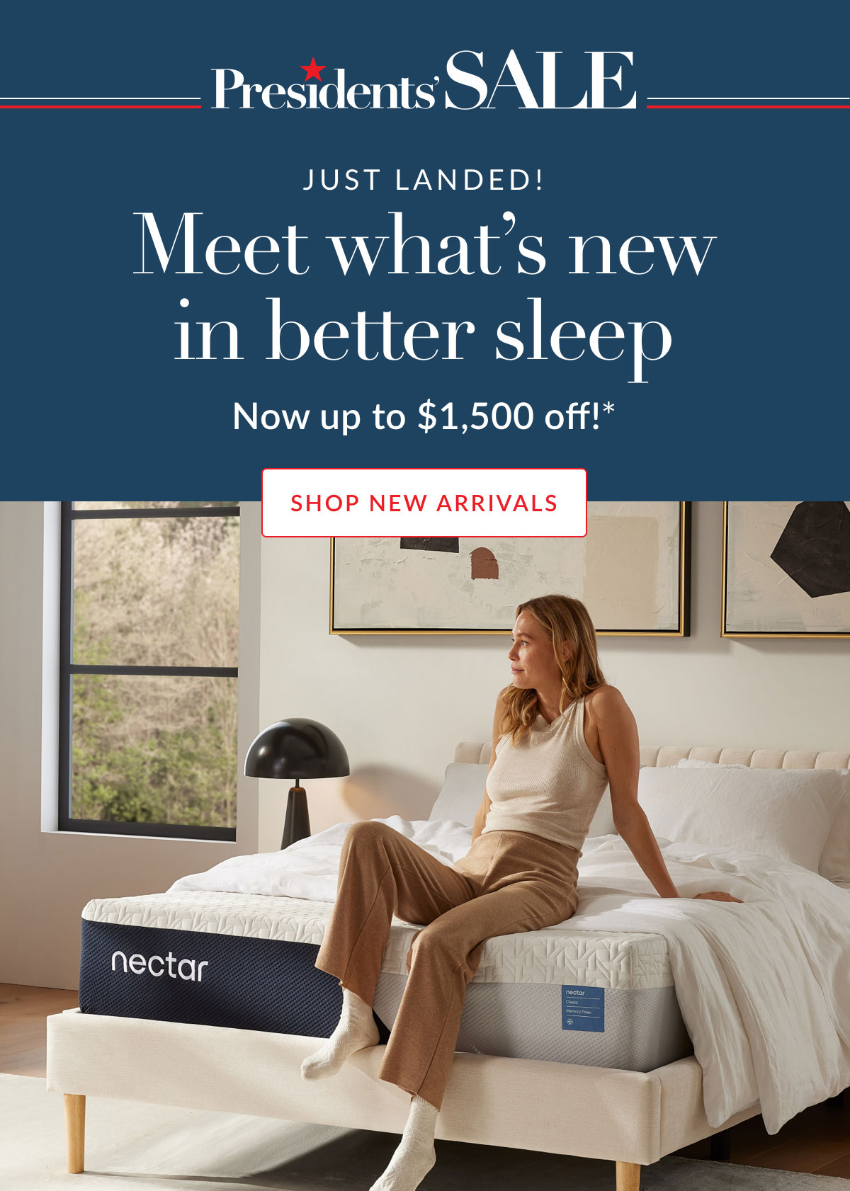 Up to $1,500 Off Mattresses*