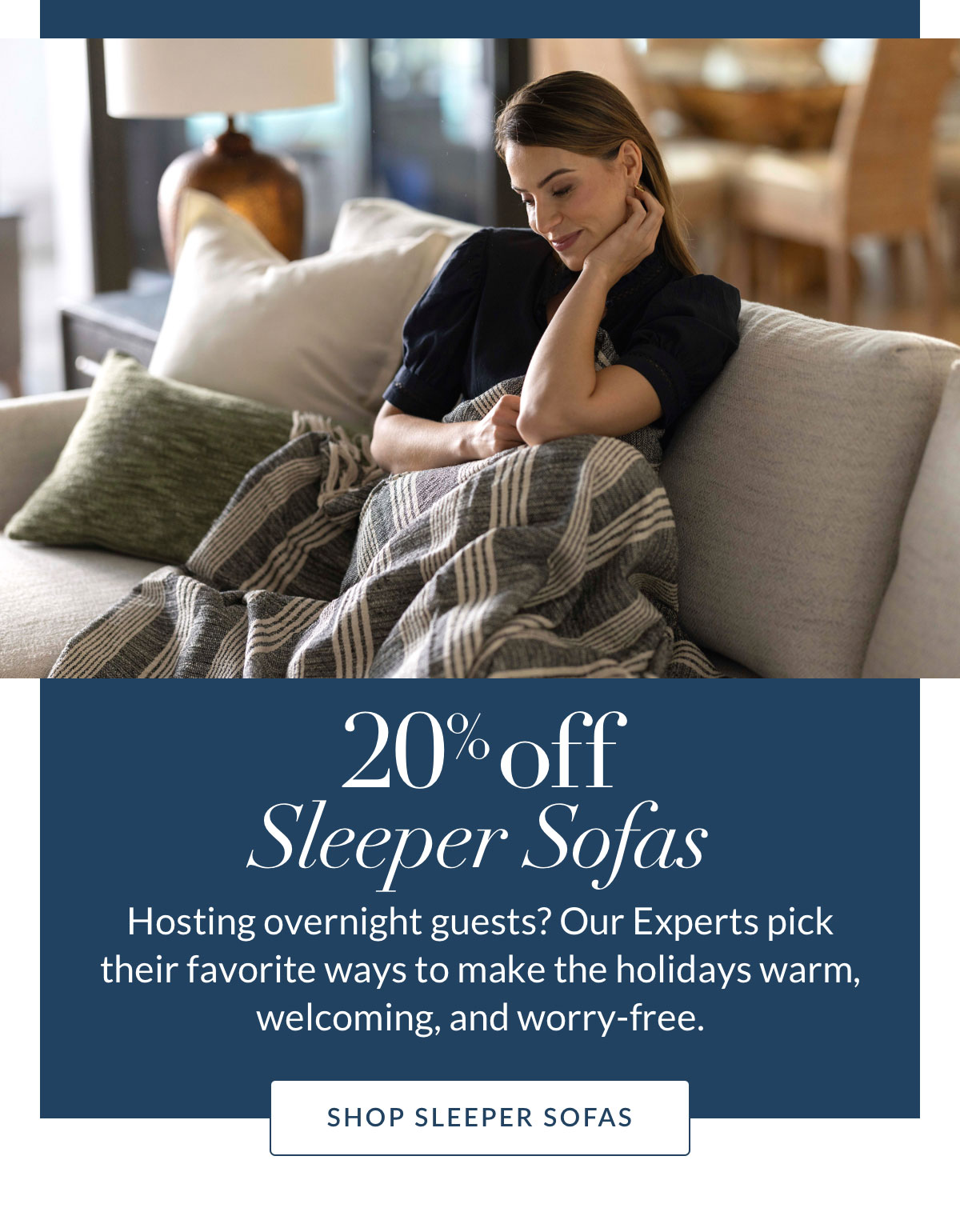 20% off Sleeper Sofas