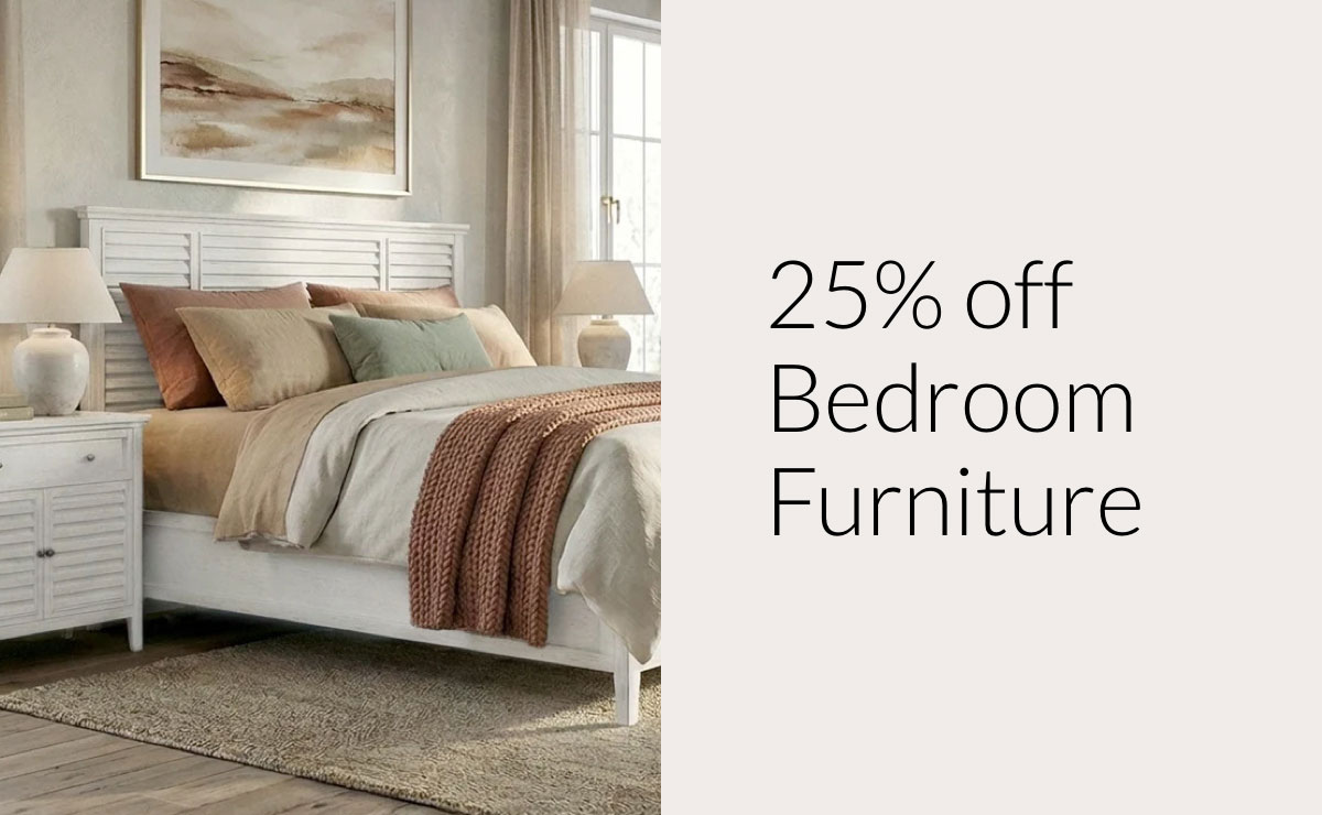 25% off Bedroom Furniture