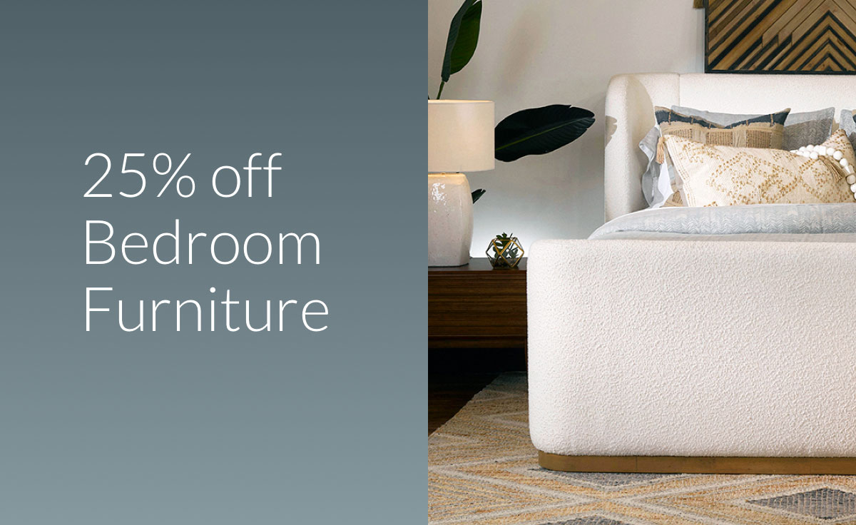 25% off bedroom furniture
