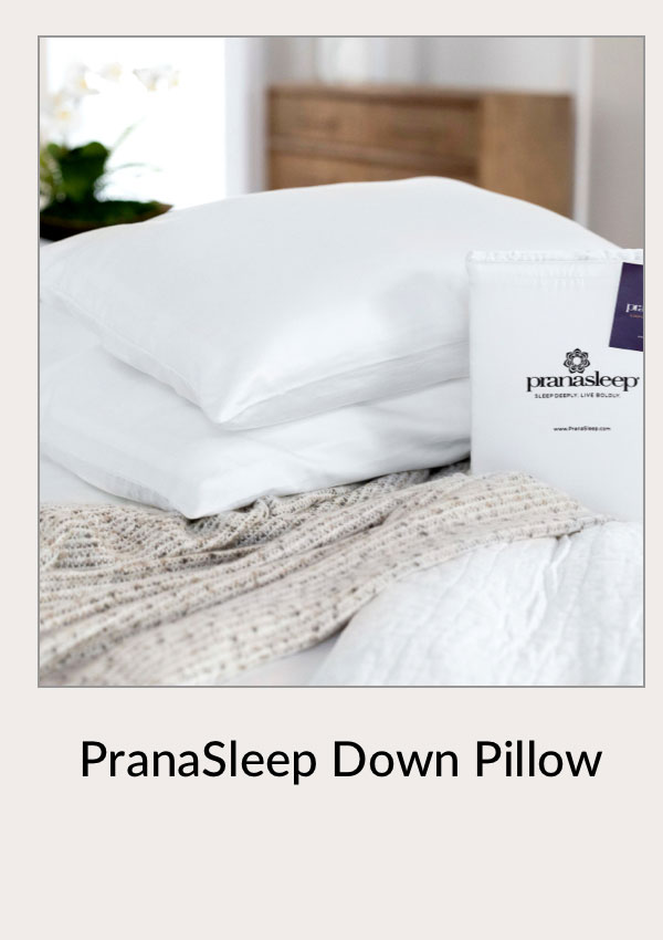 PranaSleep Down Pillow