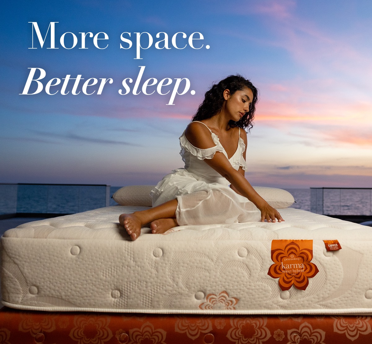 More space. Better Sleep