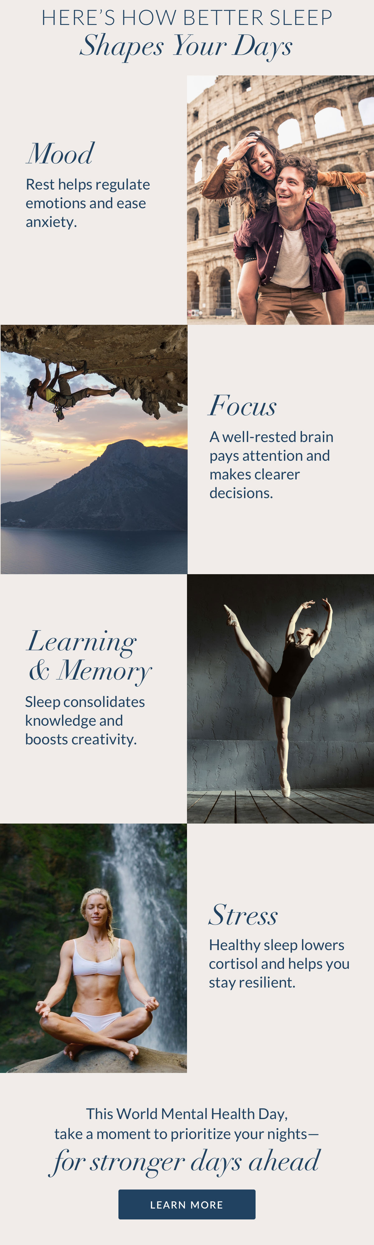 Here’s how better sleep shapes your days