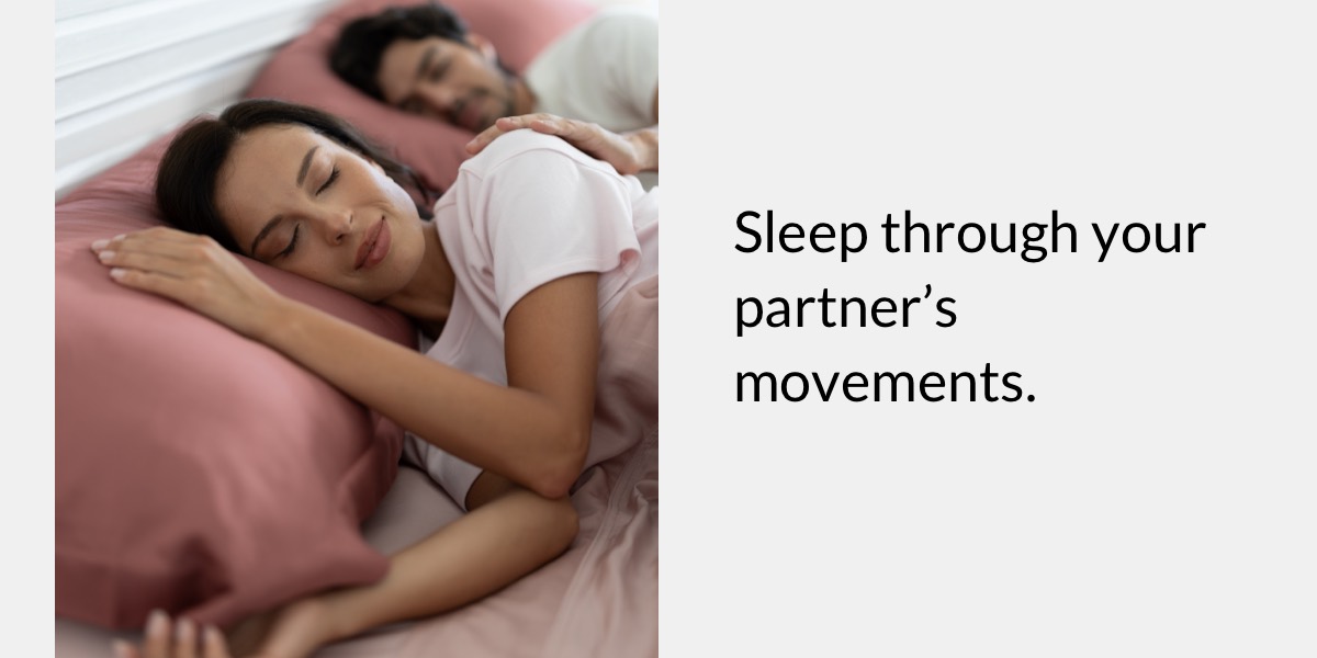 Sleep through your partner's movements