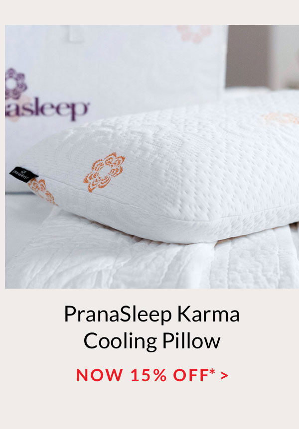15% off PranaSleep Karma Cooling Pillow*