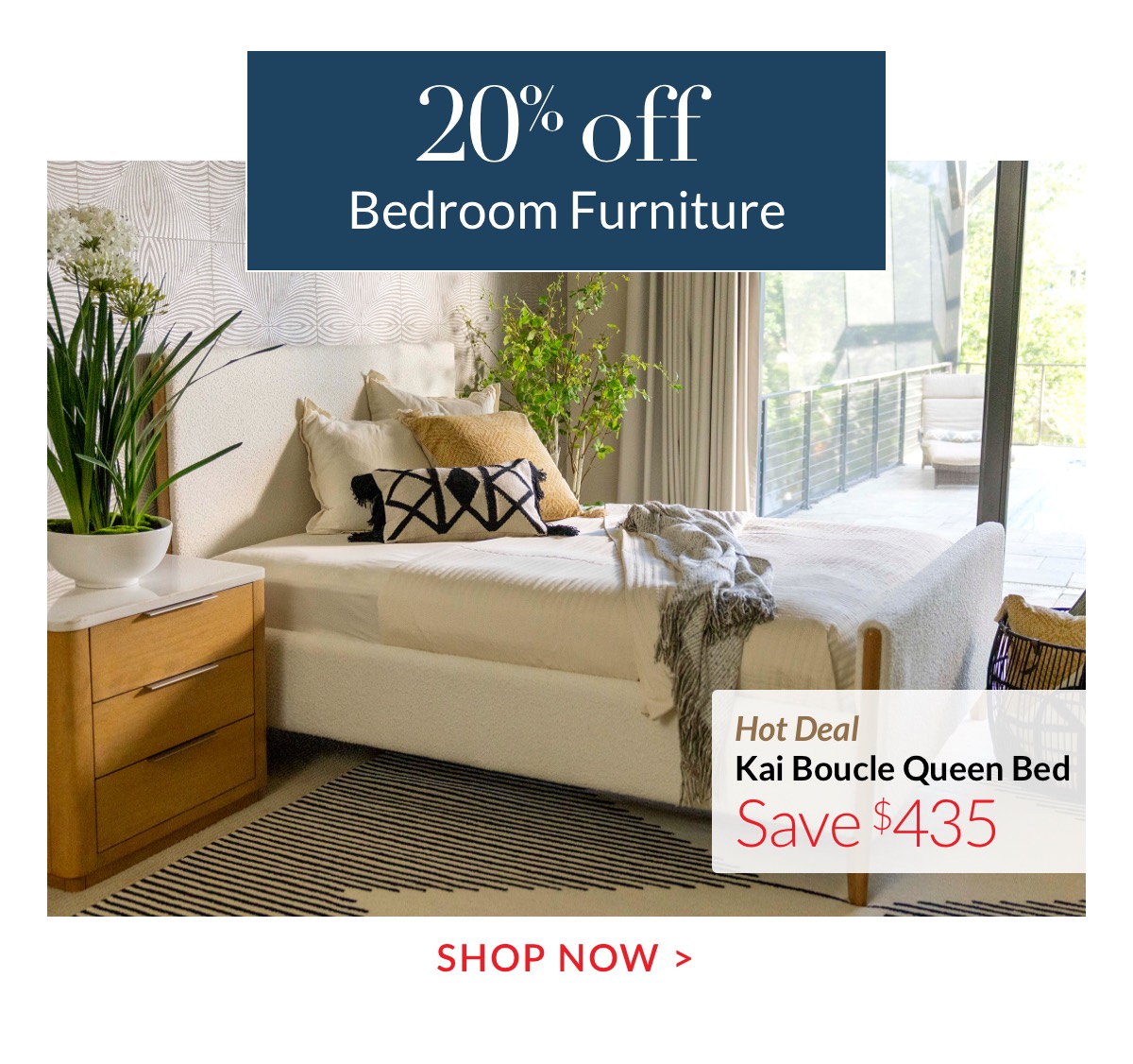 20% off Bedroom Furniture