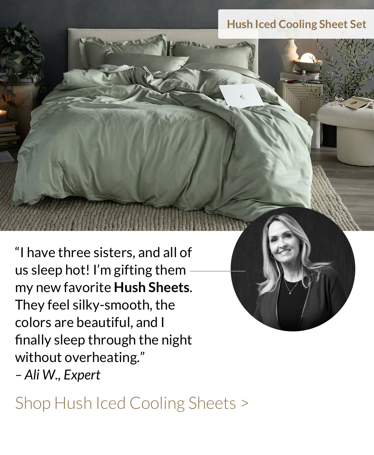 Shop Hush Iced Cooling Sheets