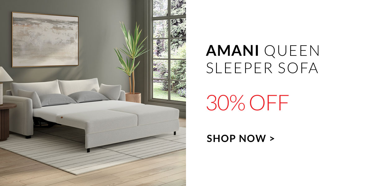 30% off AMANI QUEEN SLEEPER SOFA