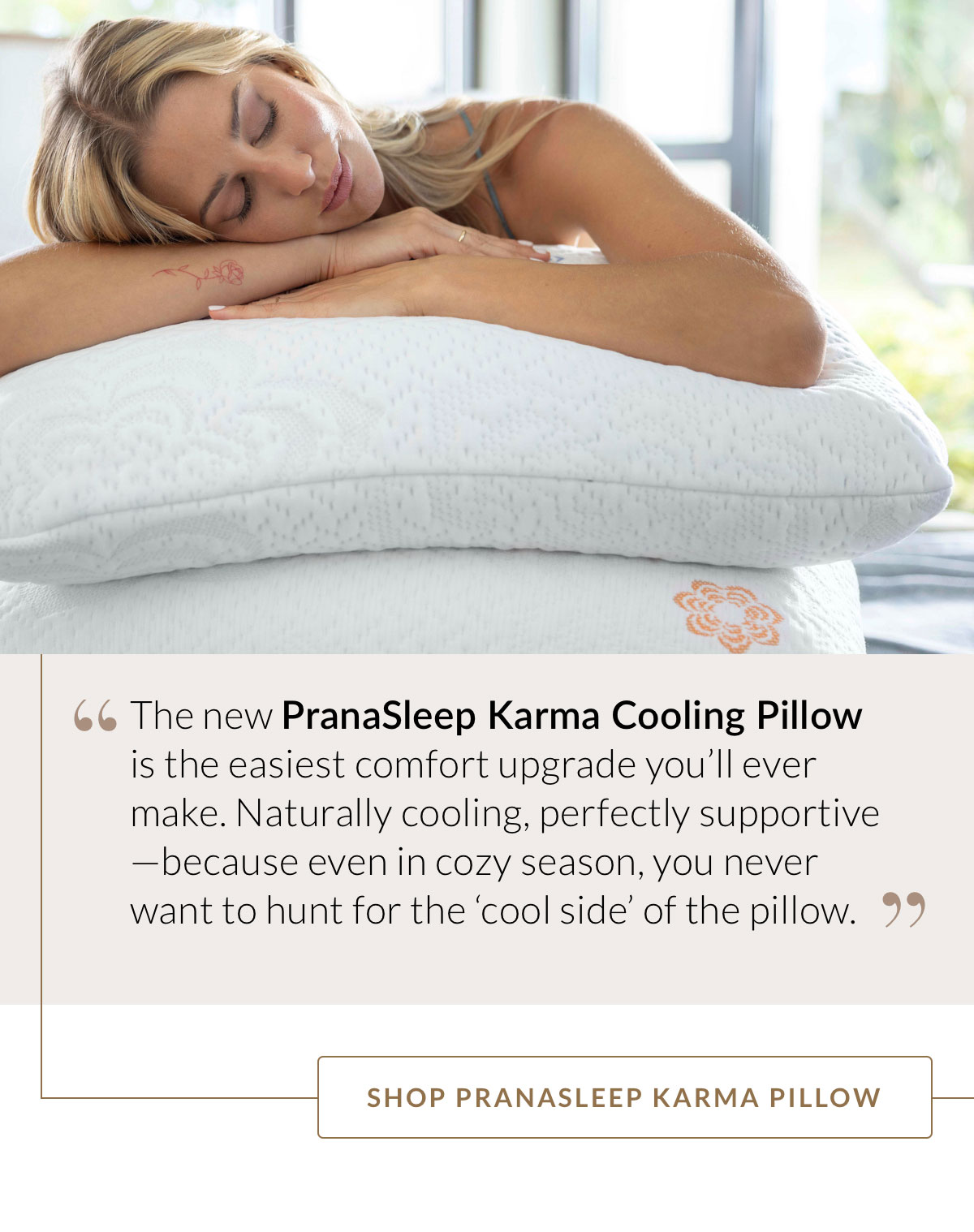 Shop PranaSleep Karma Pillow Shop PranaSleep Karma Pillow