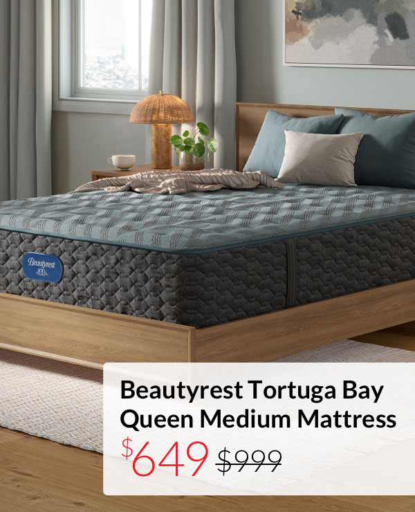 Beautyrest Tortuga Bay Queen Medium Mattress  Beautyrest Tortuga Bay Queen Medium Mattress