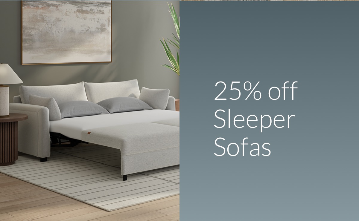 25% off sleeper sofas