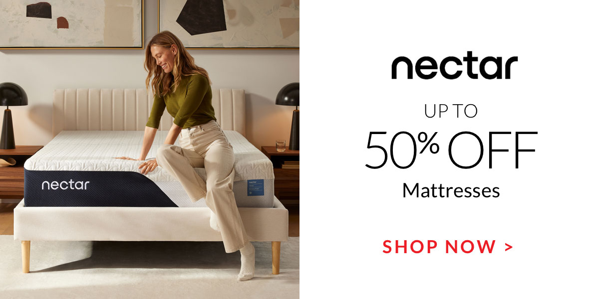 Up to 50% off Nectar Mattresses