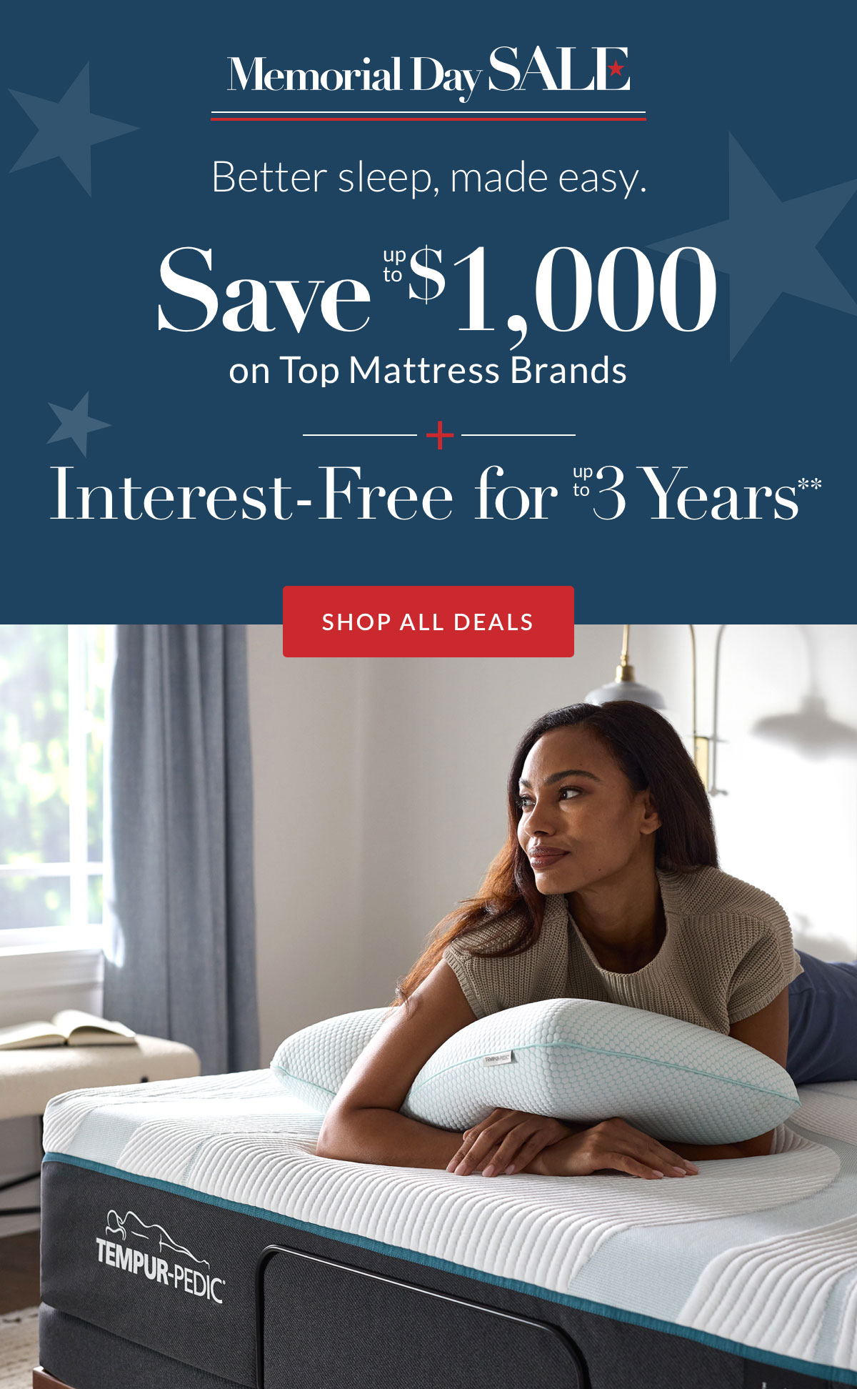 Memorial Day Sale: Save up to $1,000 on top mattress brands
