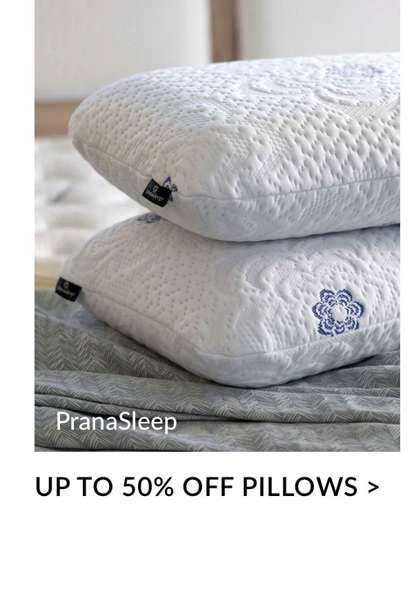 Up to 50% off Pillows