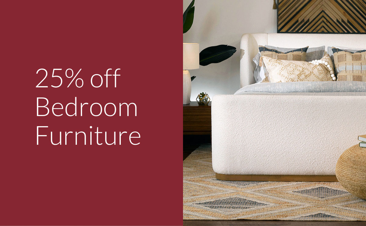 25% off bedroom furniture