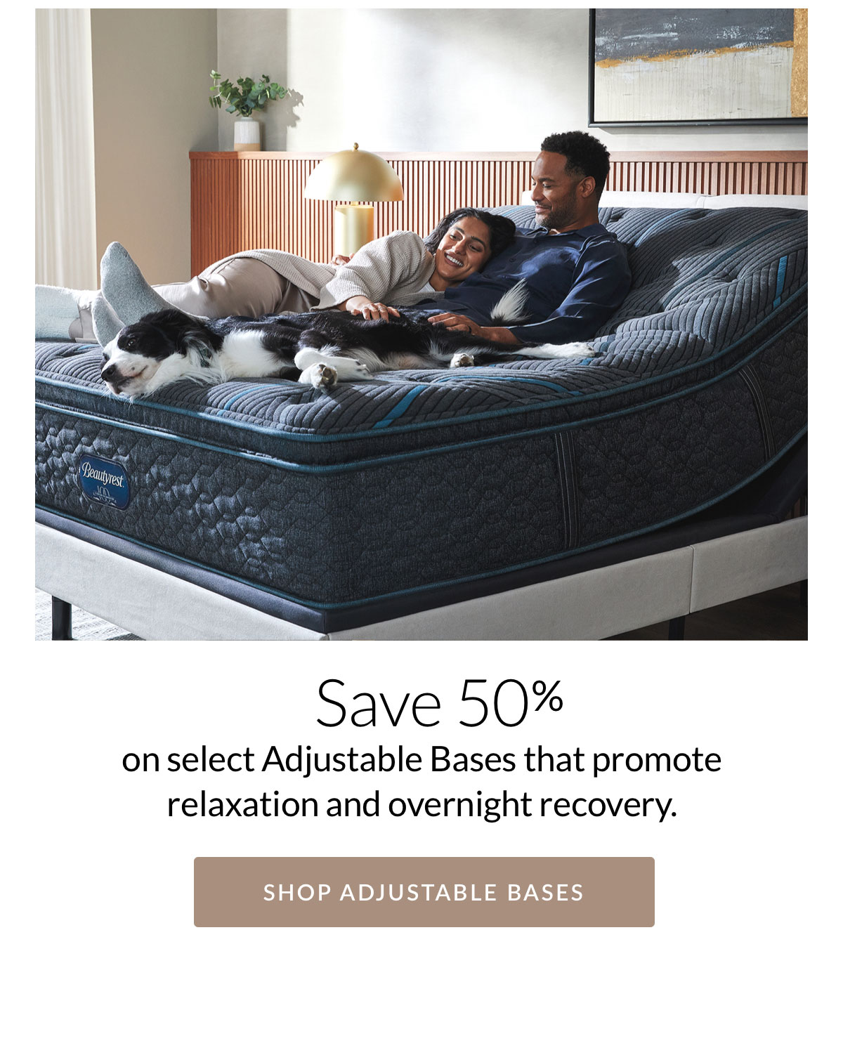 50% off select Adjustable Bases