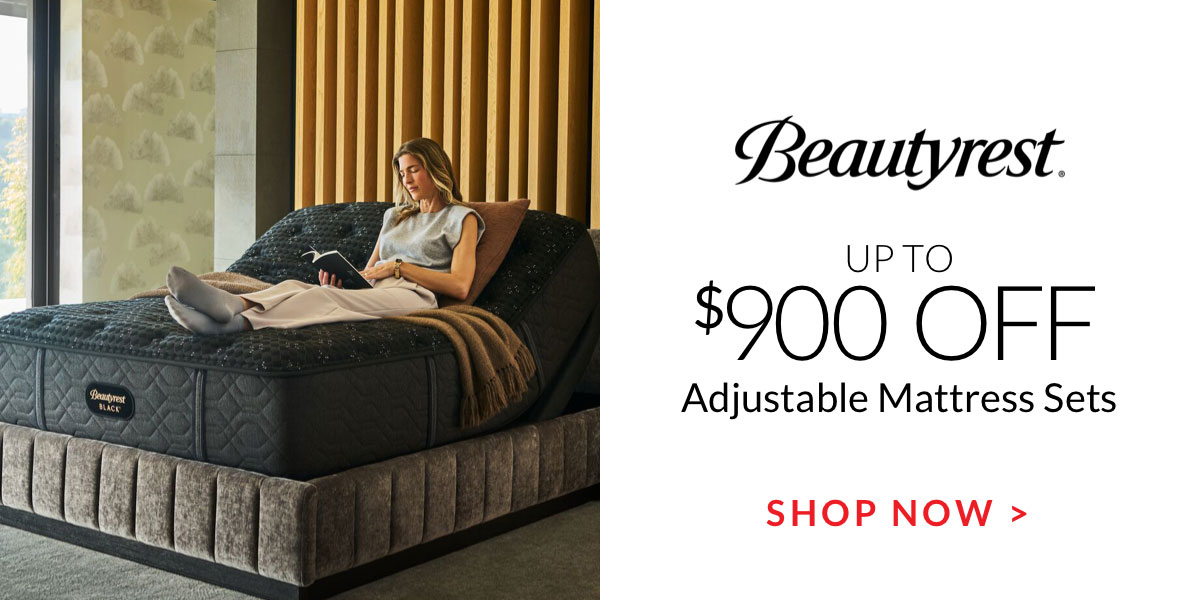 Up to $900 off Beautyrest Adjustable Mattress Sets - Shop Now