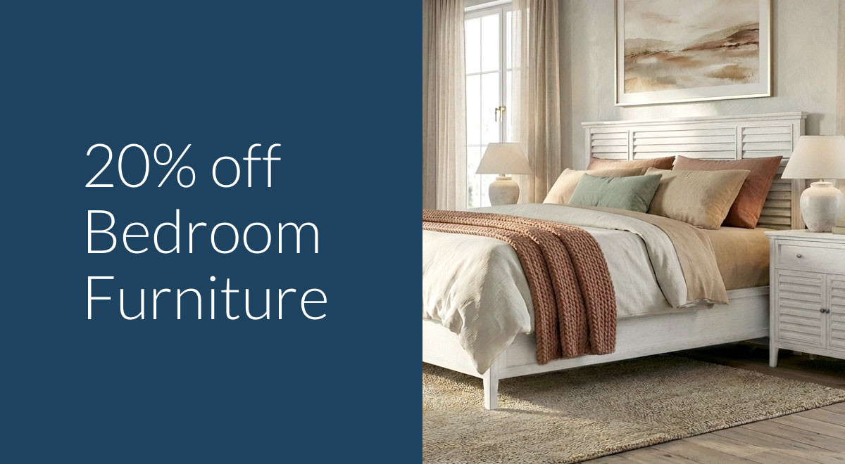 20% off Bedroom Furniture