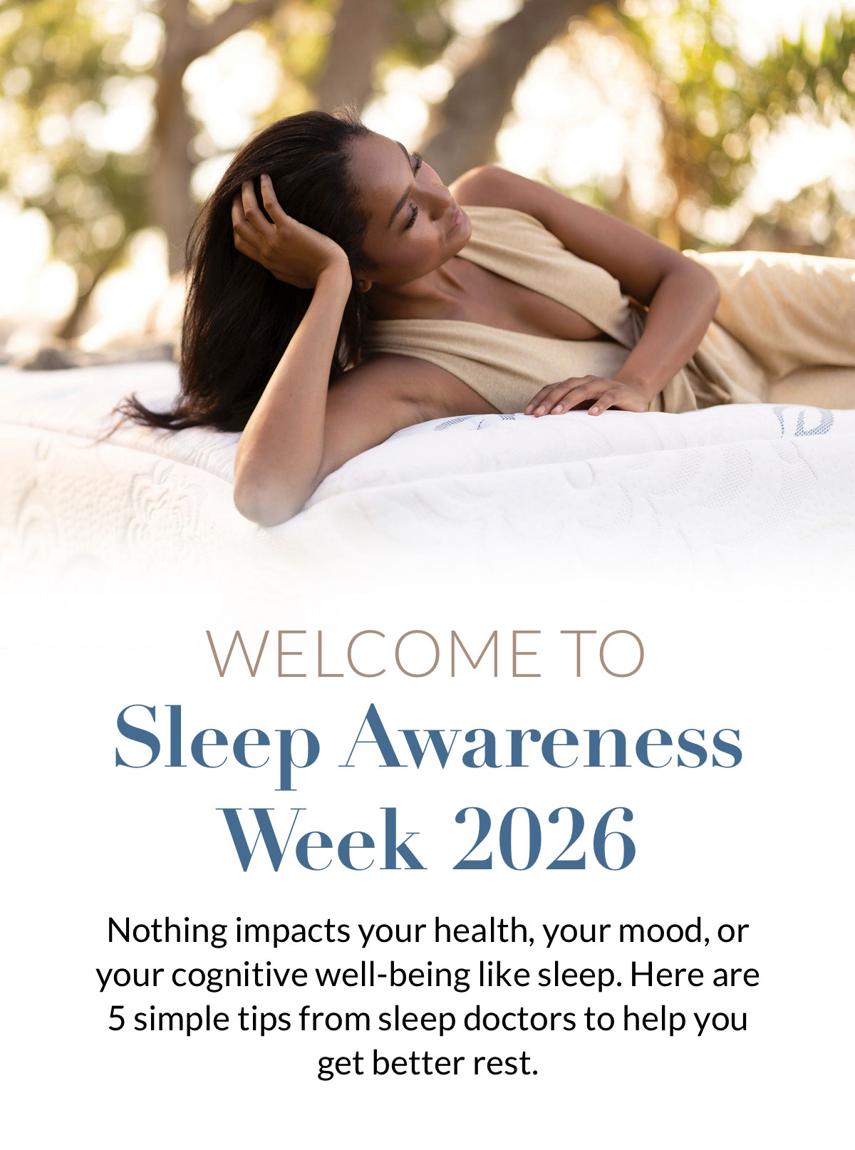 Welcome to Sleep Awareness Week 2026