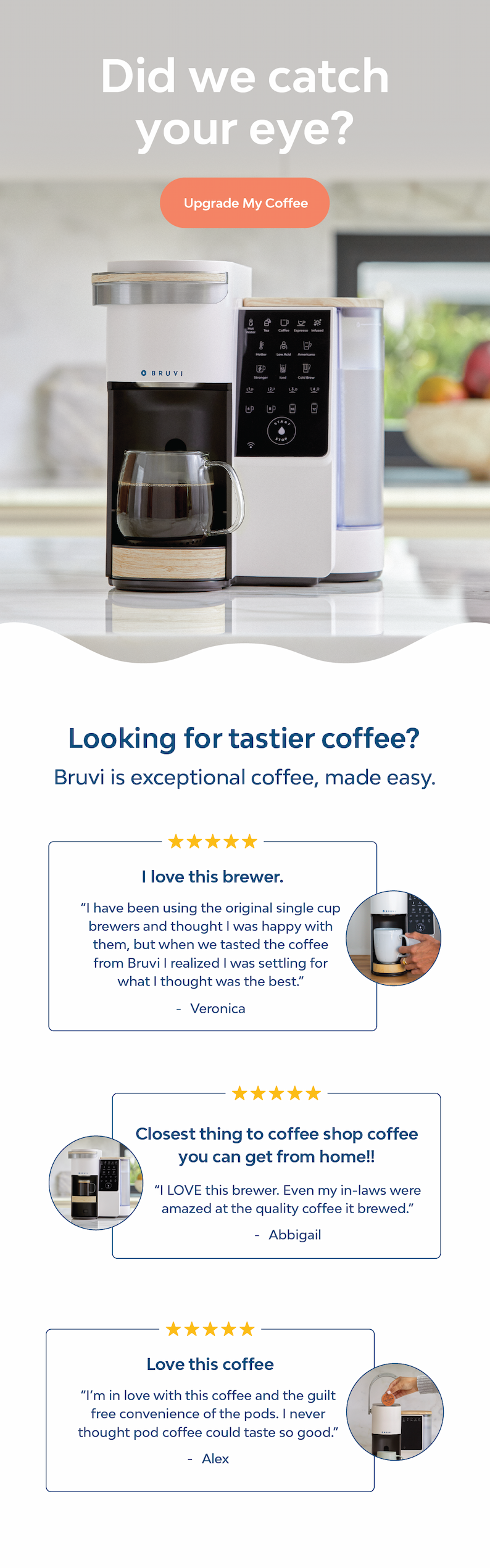 Upgrade my coffee