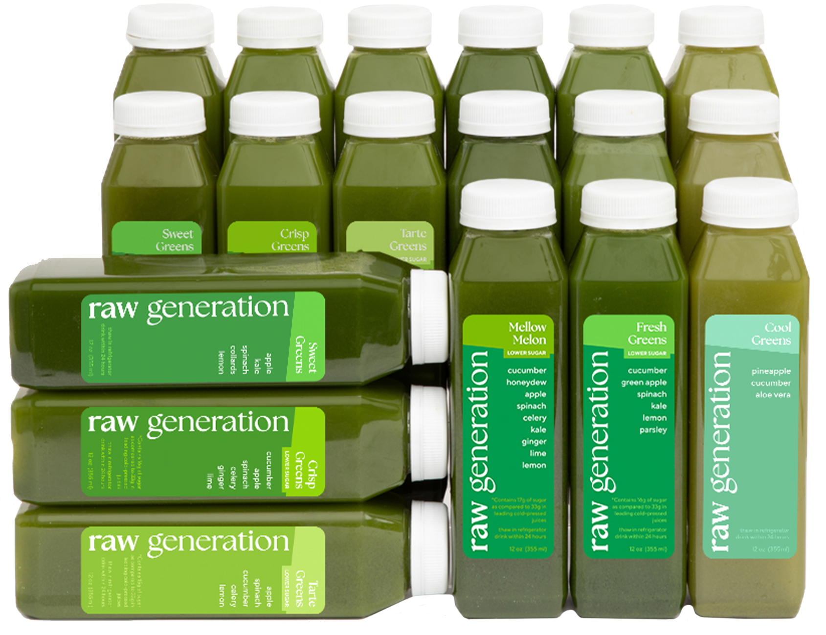 Why start monday... Raw Generation Juices